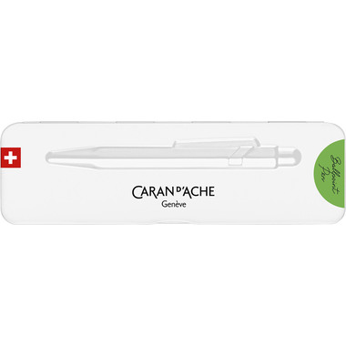 CARAN D'ACHE Stylo à bille 849 Pop Line 849.730 vert, avec boite métal