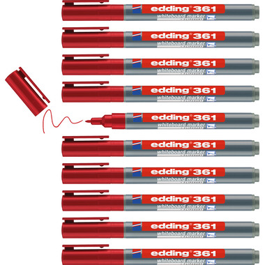 EDDING Boardmarker 361 1mm 361-2 rot