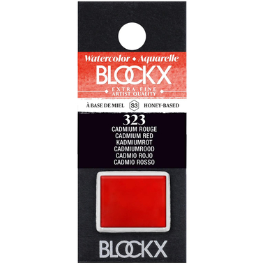 BLOCKX Colori ad acquerello 1.5ml 41323BXC rosso cadmio
