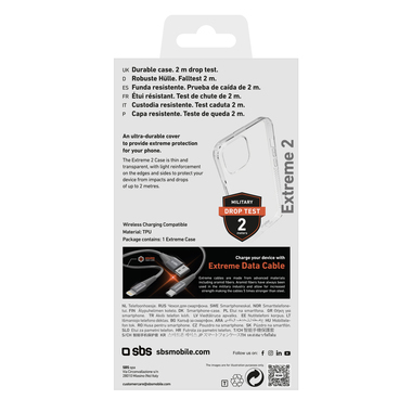Cover Extreme per iPhone 14iPhone 14/13 con drop test da 2 metri | SBS
