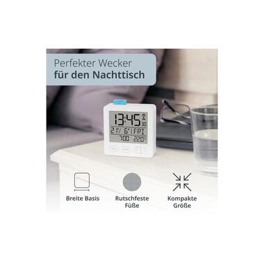 Sveglia digitale bianca