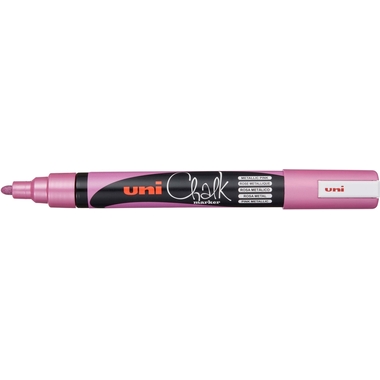 UNI-BALL Chalk Marker 1.8-2.5mm PWE-5M METALLIC PINK Metallic rosa