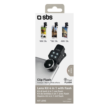 Smartphone lens kit consisting of three lenses