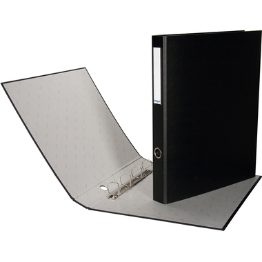 BIELLA Ringbuch Plasti-Quatro 4cm 12734402U 4 Ringe schwarz A3 hoch