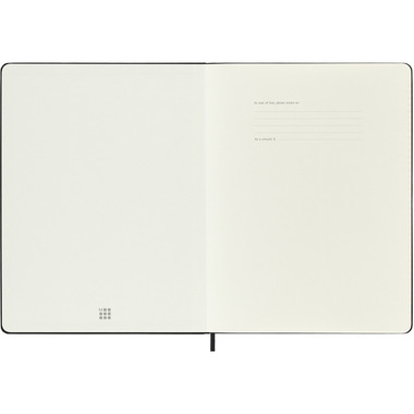 MOLESKINE Agenda Smart Weekly Pro 2026 SMDHB12PRO4Y26 1W/2S schwarz HC 19x25cm