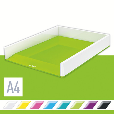 LEITZ Briefablage WOW DuoColour A4 5361-10-54 weiss/grün