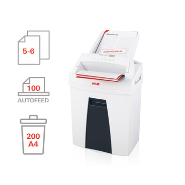 HSM Aktenvernichter SECURIO AF100 2063111 P-4, 25lt