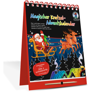 URSUS Calendrier de l'Avent 24890000F à gratter