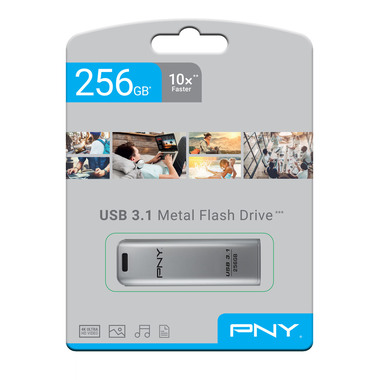 PNY Elite Steel 3.1 256GB USB 3.1 FD256ESTEEL31G-EF