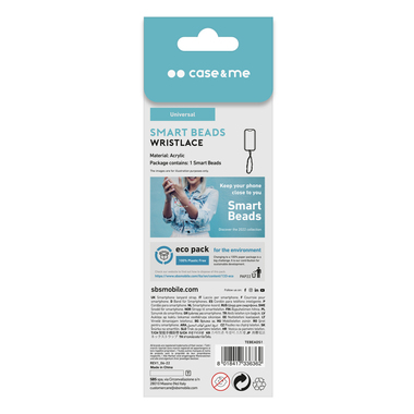 Bracelet en perles pour smartphone