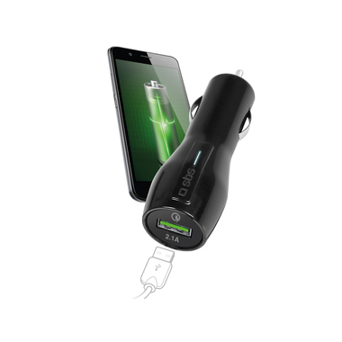 Chargeur de batterie automobile USB de 2 100 mAh | SBS