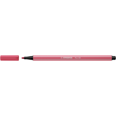 STABILO Penna Fibra 68 1.0mm 68/49 strawberry red