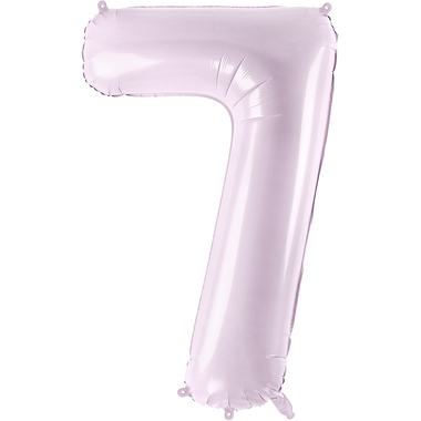 PARTYDECO Folienballon Ziffer 7 72cm FB230G-7-014 lila