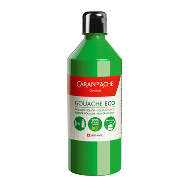 CARAN D'ACHE Deckfarbe Gouache Eco 500ml 2371.230 grün-gelb fluo flüssig