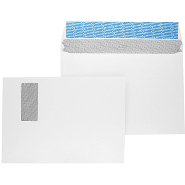 GOESSLER Enveloppe Expanso a/fenêtre C4 2209 120g/blanc/souff.lat. 100 pcs.