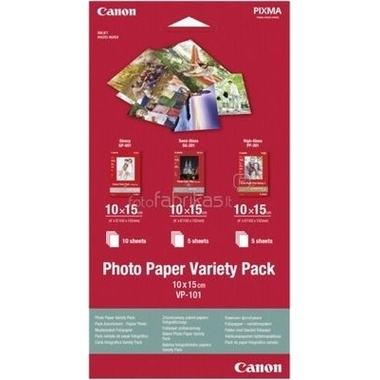 CANON Photo Pap.Variety Pack 10x15cm VP1014x6 InkJet 20 Blatt