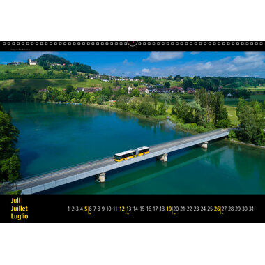 PostAuto-Kalender 2026 von Calendaria