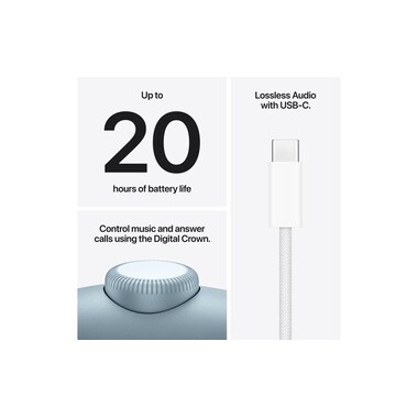 Apple Wireless On-Ear Headphones AirPods Max 2 Blue