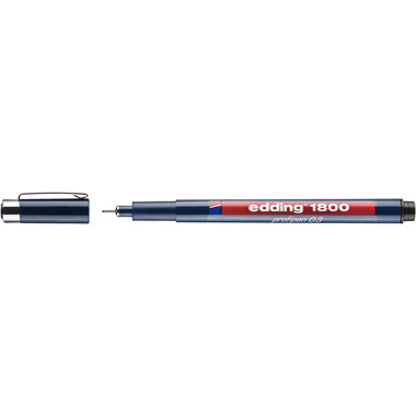 EDDING Profipen 1800 0.35mm 1800-1-03 schwarz