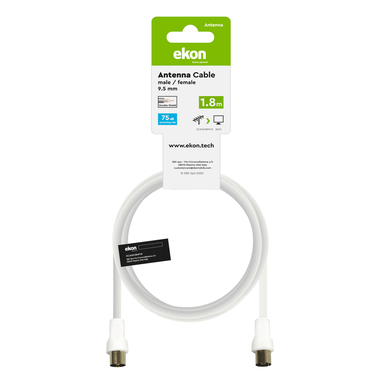 Male / female antenna cable | Ekon