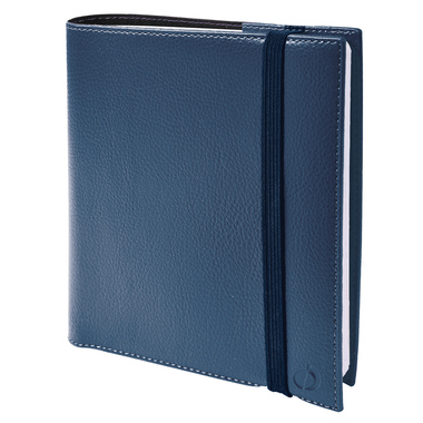 QUO-VADIS Agenda Time&Life medi. 2026 540120Q 1S/2P bleu métal ML 16x16cm