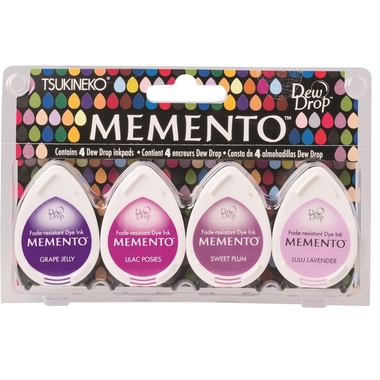 KNORR PRANDELL Tampon encr .Memento 3.5x5cm 211511941 multicolor 4 couleurs