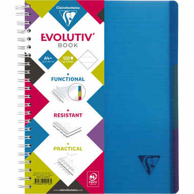 CLAIREFONTAINE LINICOLOR Heft A4+ 329156 L8+MC 120 Blatt