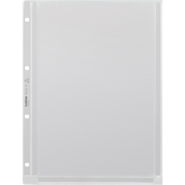 KOLMA Zeigetasche PP ExtraSolid A4 56.622.20 transp., 20mm, Voluma 5 Stück