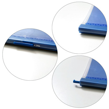 BÜROLINE Dossier suspendu A4 664062 rouge, avec 10 compart. 3 pcs.