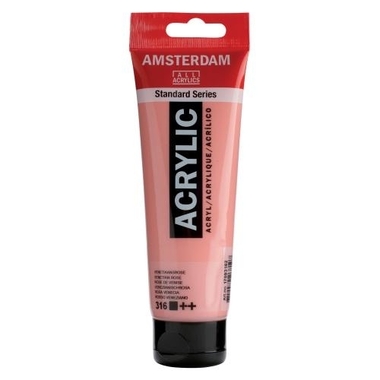 AMSTERDAM Colore acrilici 120ml 17093162 venezian.rosa 316