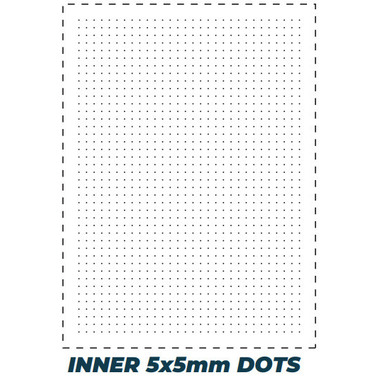 ANCOR Smart Journal A5 UNIQUE 106725 assort., 90g 80 fogl.