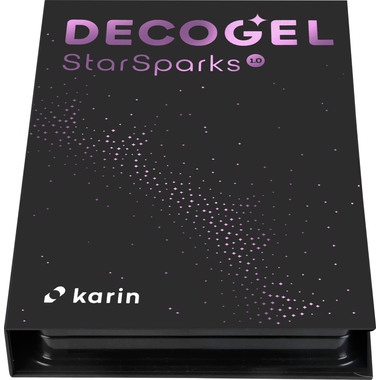 KARIN Gelpen DECOGEL 1.0 30C1 Star Sparks 20 couleurs