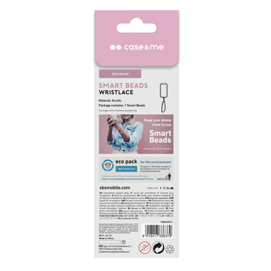 Bracelet en perles pour smartphone