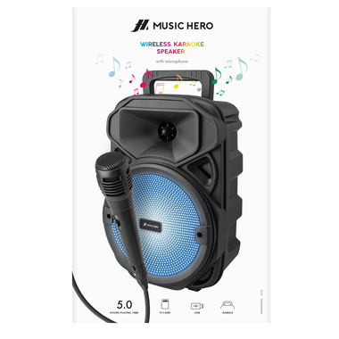 Enceinte sans fil pour karaoké avec micro | SBS