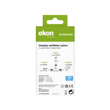 Splitter satellitare per antenna | Ekon