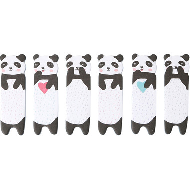 I AM CREATIVE Haftnotizen 4086.74 Panda 6x20 Blatt