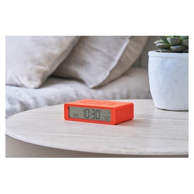 Lexon Réveil numérique Flip Mini Orange