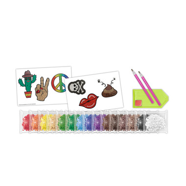 URSUS Diamond Sticker Funny 43500003 10x15cm 2 fogli