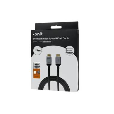 onit Câble Premium HDMI - HDMI, 4K/60Hz, 1.5 m