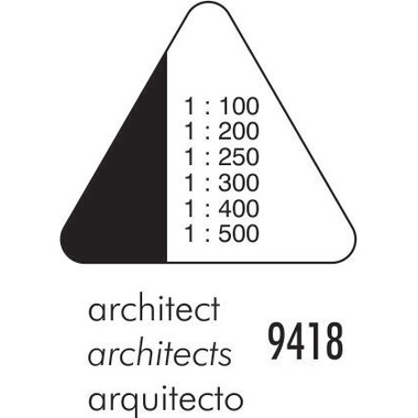 DUX Dreikant-Massstab 9418 Architekt
