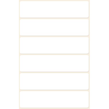 AVERY ZWECKFORM Etichette 76×19mm 3080 bianco 36 pezzi
