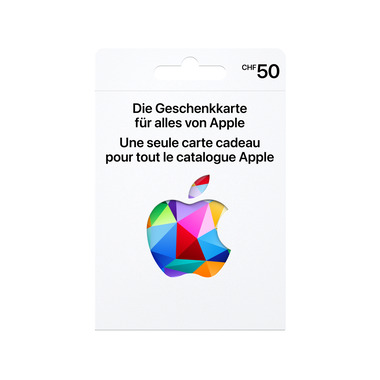 Apple Gift Card CHF 50.-