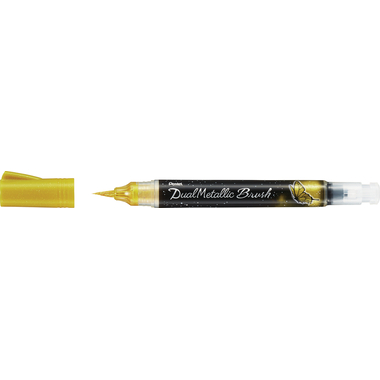 PENTEL Brushpen Dual Metallic XGFH-DX gold