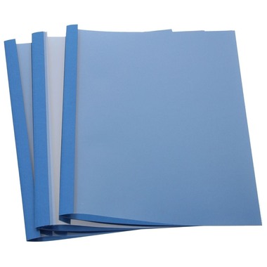 FELLOWES Thermobinderücken 200g 1.5mm 53171 blau 100 Stück