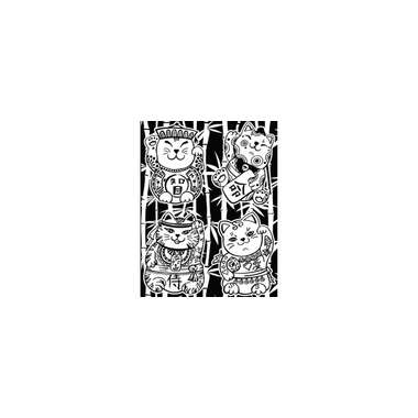 Tataruga Malset Samtbild A4, Maneki-Neko