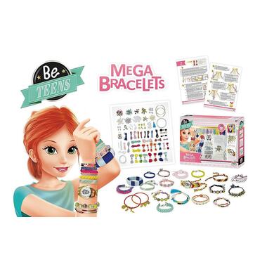 Buki Set di bricolage Be Teens Mega Braccialetti
