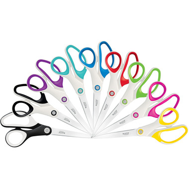 LEITZ Ciseaux titan WOW 5319-20-26 blanc/rouge 20.5 cm