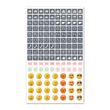 CONCEPTUM Wochenkalender 2026 C2637 1W/2S dunkelgrau 14x9.3cm