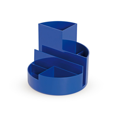 MAUL Porte-crayon recyclé 4117637.ECO 6 compartiments, 14cm, bleu