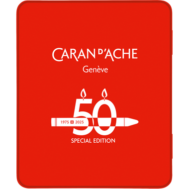 CARAN D'ACHE Wachsmalkreide Neocolor II 7500.915 50 Jahre üppig 10 Stück